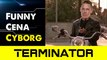 John Cena Meets A Fan Funny Terminator Scene