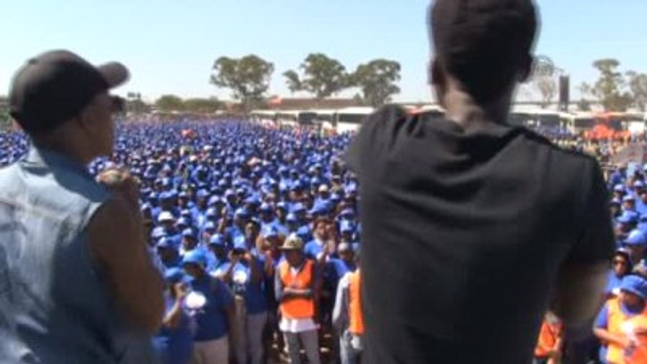 Güney Afrika'da 'İşsizlik' Protestosu