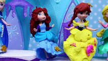 Little Kingdom Dolls Dress Up at Disney Frozen Elsa's Castle   Princess Makeover Playset Ice Palace