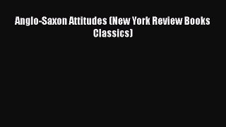 Anglo-Saxon Attitudes (New York Review Books Classics)  Read Online Book