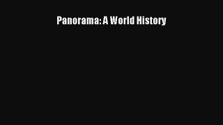 (PDF Download) Panorama: A World History Download