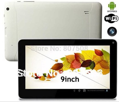 Hot sell 9 inch Android 4.2 tablet pc Allwinner A23 Dual core capactive touch screen dual camera with wi fi Bluetooth tablet 9-in Tablet PCs from Computer