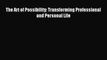 (PDF Download) The Art of Possibility: Transforming Professional and Personal Life Download