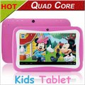 7 inch Android kids tablet pc 1024x600 512MB 8GB wifi Dual Camera & Educational Games App for kids infantil tablet-in Tablet PCs from Computer
