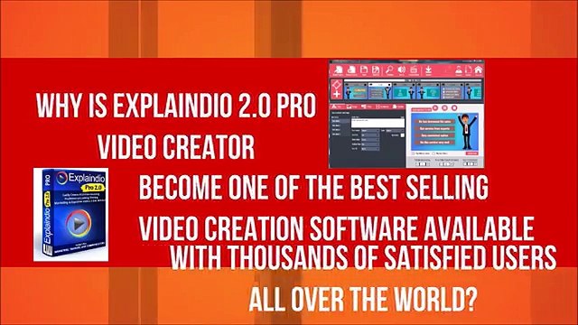 Explaindio 2.0 Pro Video Creator Animation, Doodle Sketch, and Motion Video Maker Software