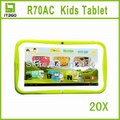 20pcs BENEVE R70AC Children Education Tablet PC 7 inch Dual Core RK3026 Android 4.2  Cortex A9 Kids Games & Apps-in Tablet PCs from Computer