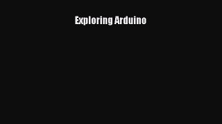 Exploring Arduino Free Download Book