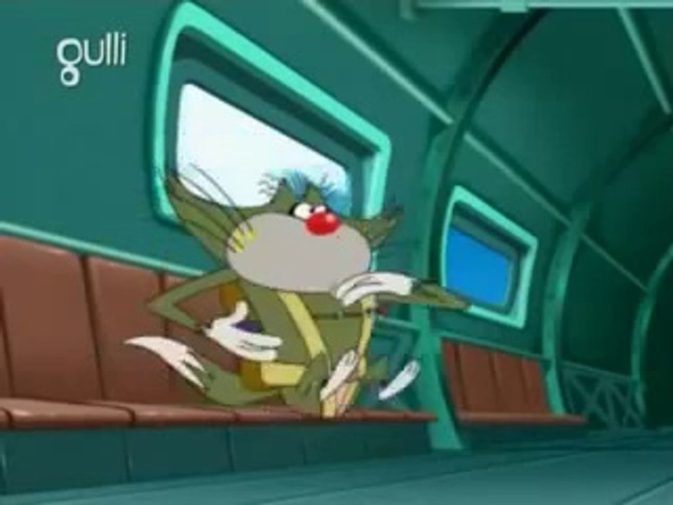 Oggy And The Cockroches sky diving