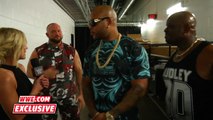 WWE.com Exclusive - Renee Young Interviews Flo Rida and The Dudley Boyz