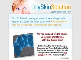 Oily Skin Solution
