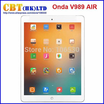 9.7 ONDA V989 Air Original Tablet PC Allwinner A83T Octa Core Android 4.4 IPS 2048x1536 2GB RAM 32GB ROM 7000mAh WIFI OTG-in Tablet PCs from Computer