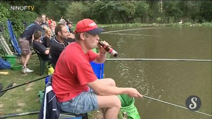 Voilà un pêcheur qui pourra venir pêcher avec moi...!lol