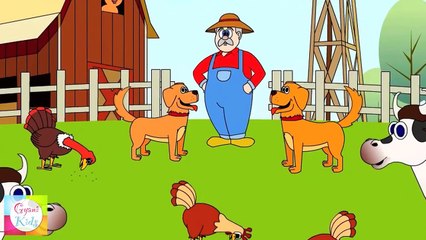 Old MacDonald Had a Farm Nursery Rhyme - Kids Animation Rhymes Songs