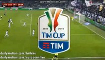 Felipe Melo Amazing Curve Shot | Juventus v. Inter Milan 27.01.2016 HD - Coppa Italia