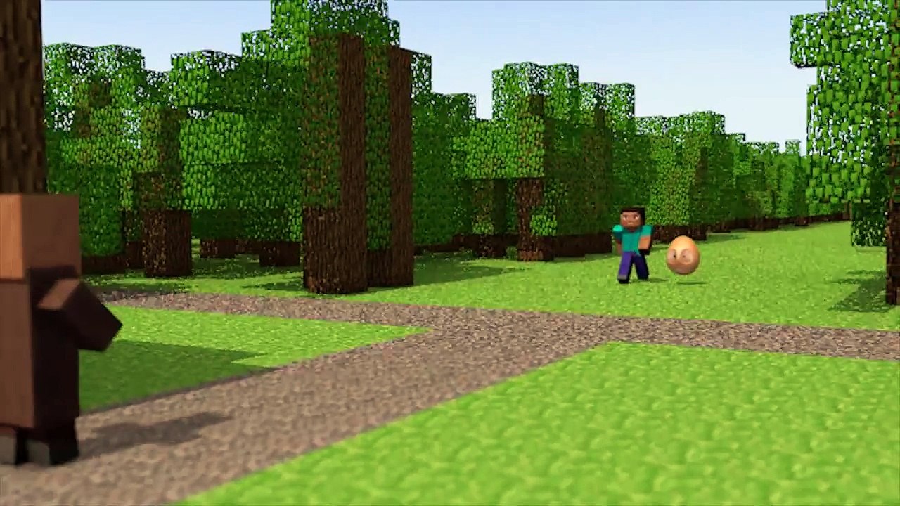 An Egg's Guide to Minecraft - PART 4 - You're not a cube  (Minecraft Animation)