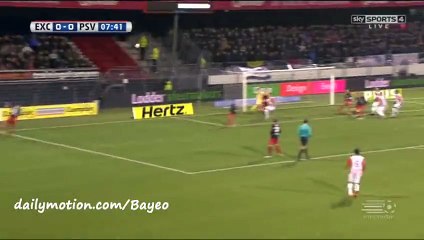 Luuk de Jong Goal HD - Excelsior 0-1 PSV - 24-01-2016 Eredivisie