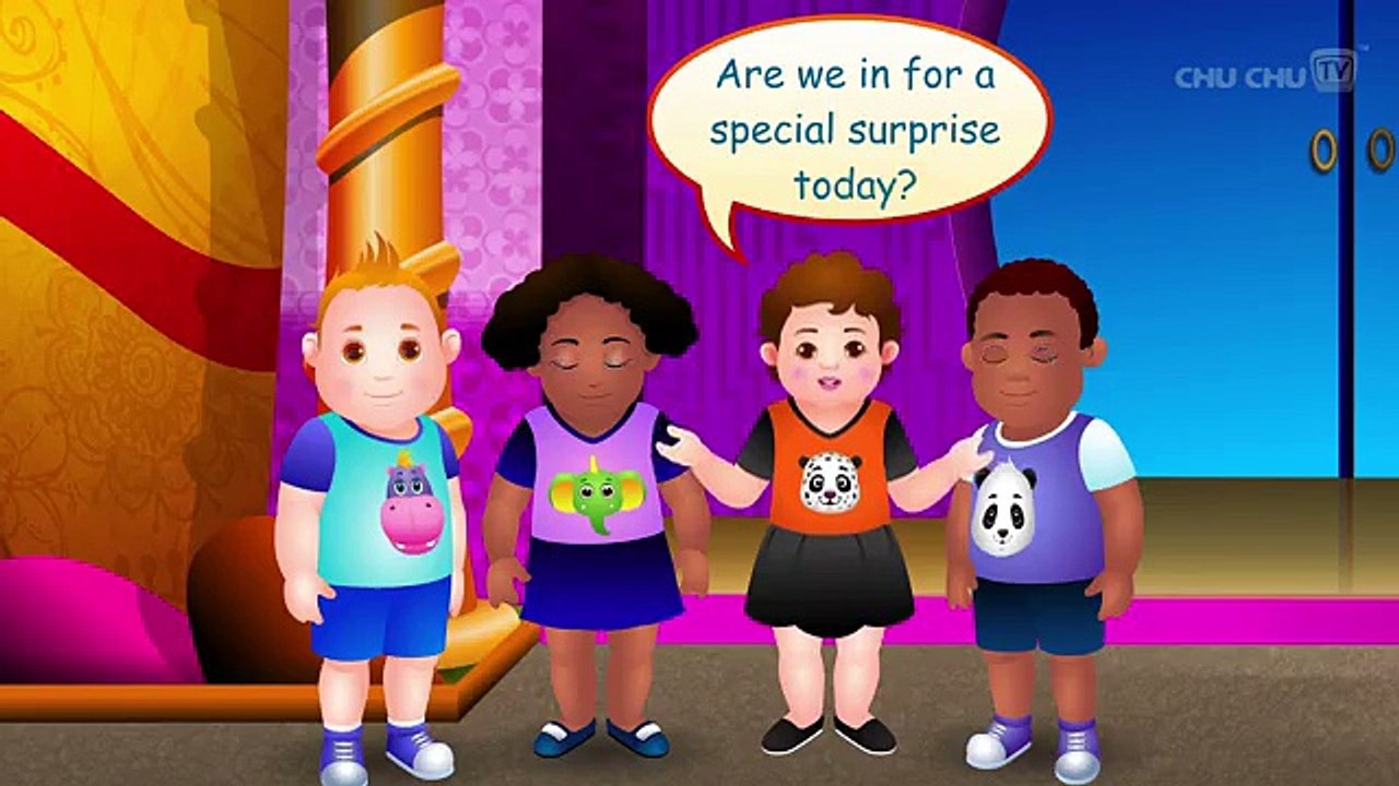 Surprise Eggs Nursery Rhymes Toys - Sea Otter Rhyme - Learn Colours, & Sea Animals - ChuChuTV