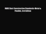 HVAC Duct Construction Standards-Metal & Flexible 3rd Edition  Free Books