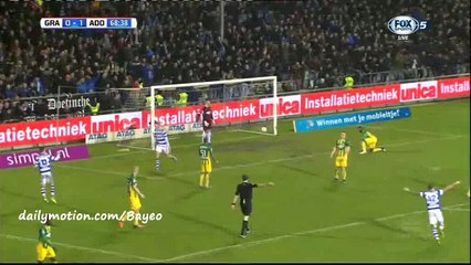 Vincent Vermeij goal HD - Graafschap 1-1 Den Haag - 24-01-2016 Eredivisie