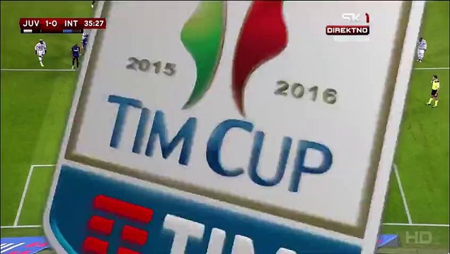 1-0 Álvaro Morata Penalty Goal Italy Coppa Italia Semifinal - 27.01.2016, .Juventus FC1 0- Inter Milano