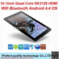 free shipping 10.1 Android 4.4  1G RAM 8G ROM Quad Core tablet pc, with wifi  Bluetooth &,Capacitive Touch,and HDMI-in Tablet PCs from Computer