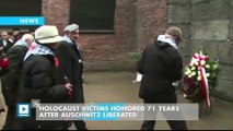 Holocaust Victims Honored 71 Years After Auschwitz Liberated