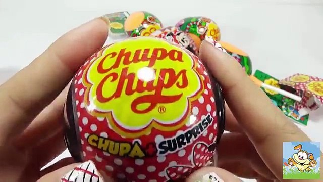 Surprise Eggs Play Doh Mickey mouse Clubhouse Español✔✔ Chupa Chups Disney Egg Surprise Kinder (FULL HD)