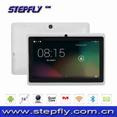 Brand STEPFLY  free shipping high quality 7 inch HD capacitive screen quad core A33 8G camera 2mp wifi  tablet pc (M7033)-in Tablet PCs from Computer