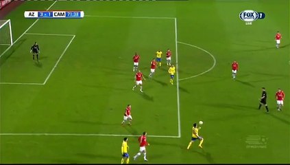 AZ Alkmaar 3-1 SC Cambuur Martijn Barto Goal 27.01.2016