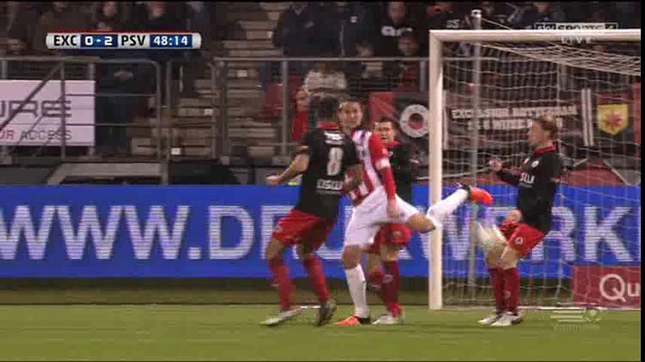 Jorrit Hendrix Goal HD - Excelsior 0-2 PSV - 24-01-2016 Eredivisie