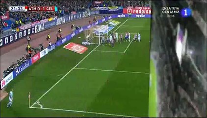 Atl. Madrid 0-1 Celta Vigo Pedro Hernandez   27-01-2016