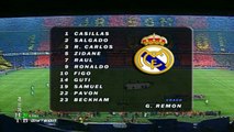 2004 الشوط الاول مباراة برشلونة 3-0 ريال مدريد  الدوري الاسباني