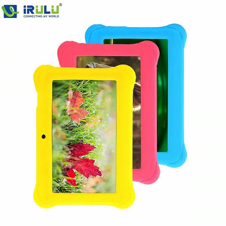 iRULU BABYPAD 7 kids Tablet Google GMS Test Quad Core Android 4.4 8GB Dual Camera Free Game Learn Grow Play Kids Education TOY-in Tablet PCs from Computer