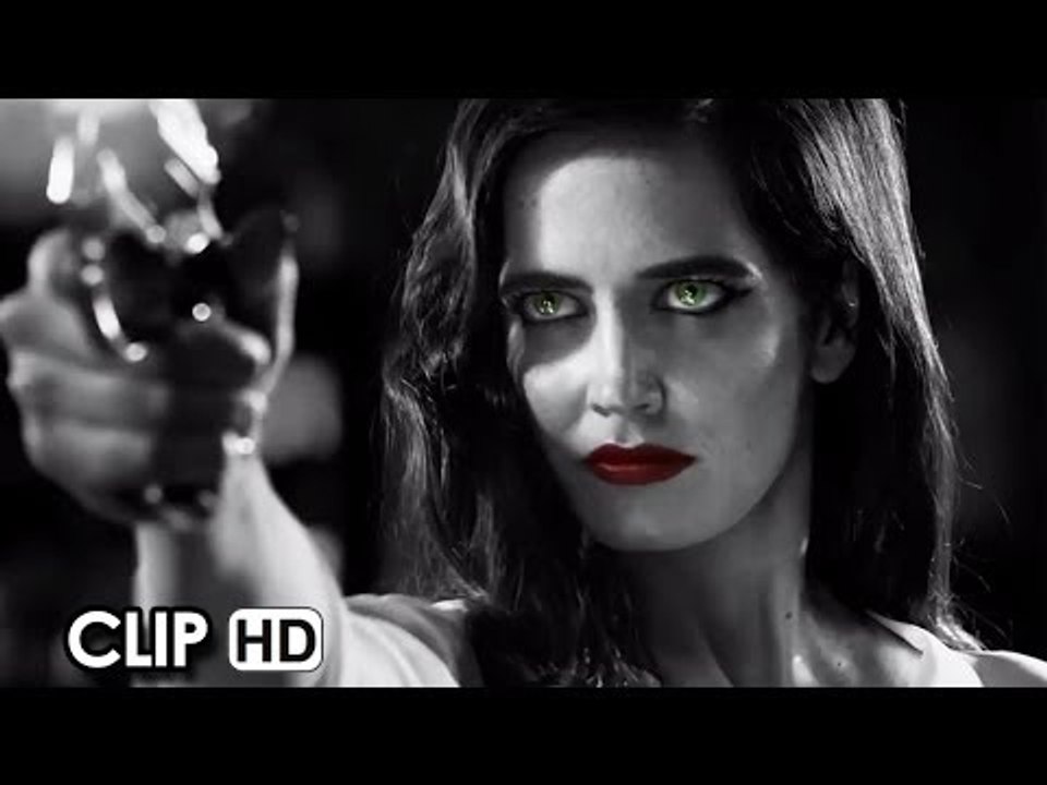 Sin City: A Dame To Kill For Official Movie Clip #1 - Crazy (2014) HD