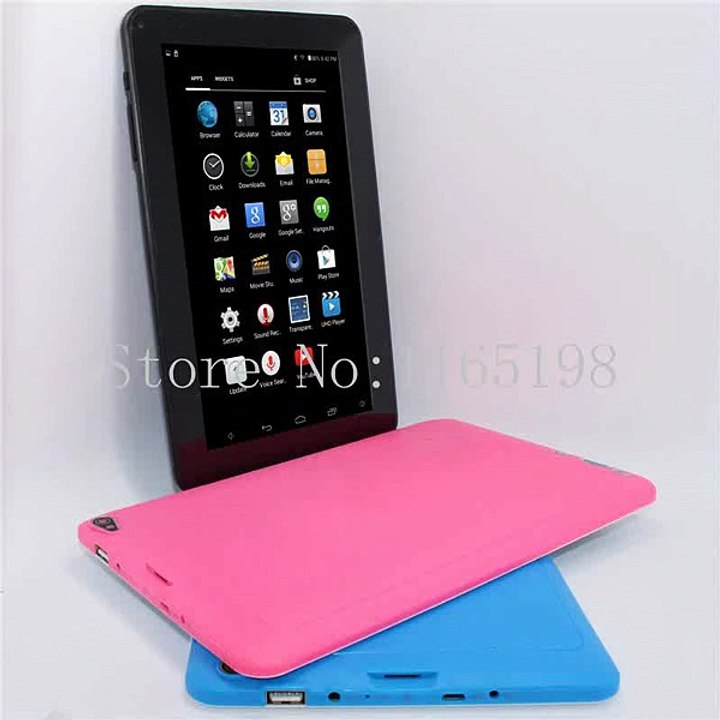 Good Sale!! cheap 9 inch Android 4.4 Allwinner A33 Quad core dual cameras 0.3MP+2MP wifi Bluetooth 1GB/ 8GB 1024*600 tablet pc-in Tablet PCs from Computer