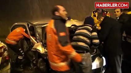 Zonguldak'ta Tünel İçinde Kaza: 3 Yaralı