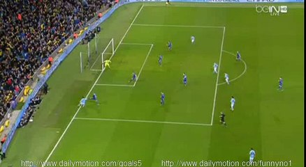 Kevin De Bruyne Goal Manchester City 2 - 1 Everton Capital One Cup 27-1-2016
