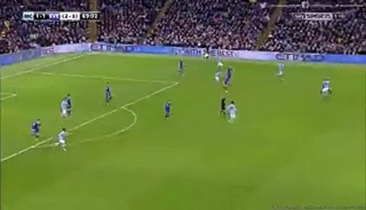 Kevin De Bruyne 2:1 Amazing | Manchester City v. Everton 27.01.2016 HD