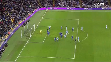 Sergio Aguero Goal   - Manchester City 3-1 Everton - 24-01-2016 Capital One Cup