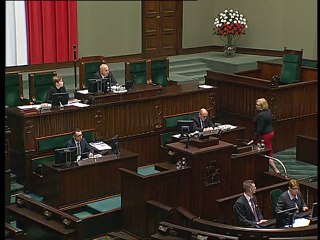 Poseł Aldona Młyńczak - Wystąpienie z dnia 13 stycznia 2016 roku.
