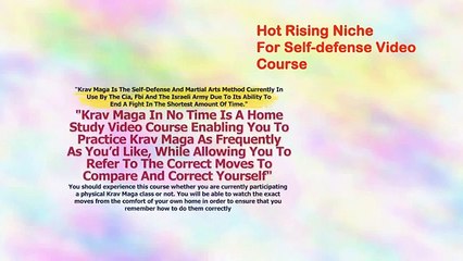 Krav Maga In No Time