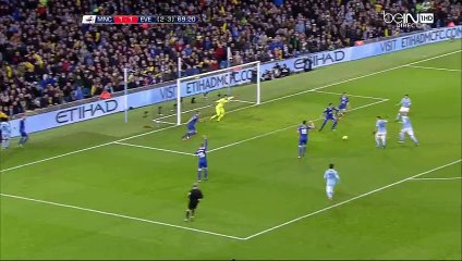 All Goals - Manchester City 3-1 Everton - 24-01-2016 Capital One Cup