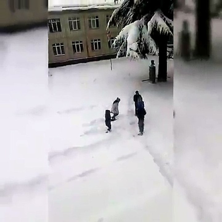 Crazy Guys Swimming in Snow | Swimming Challenge in Snow