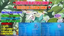 Sorteo Blastoise y Aggron Shinys competitivos! (Abierto)
