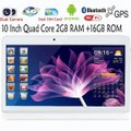 10 Inch 3G ExternalQuad  Bluetooth FM 2 SIM Card Phone Call Smart Tab Pad core Android4.4 Tablets pc GPS 2GB 16GB 1024*600 LCD  -in Tablet PCs from Computer