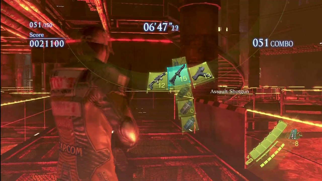 RESIDENT EVIL 6 [HD] THE MERCENARIES -  PIERS (COSTUME 1) DUO - LIQUID FIRE (S RANK!)