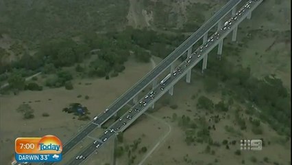 Two people dead after shocking crash on a Melbourne bridge