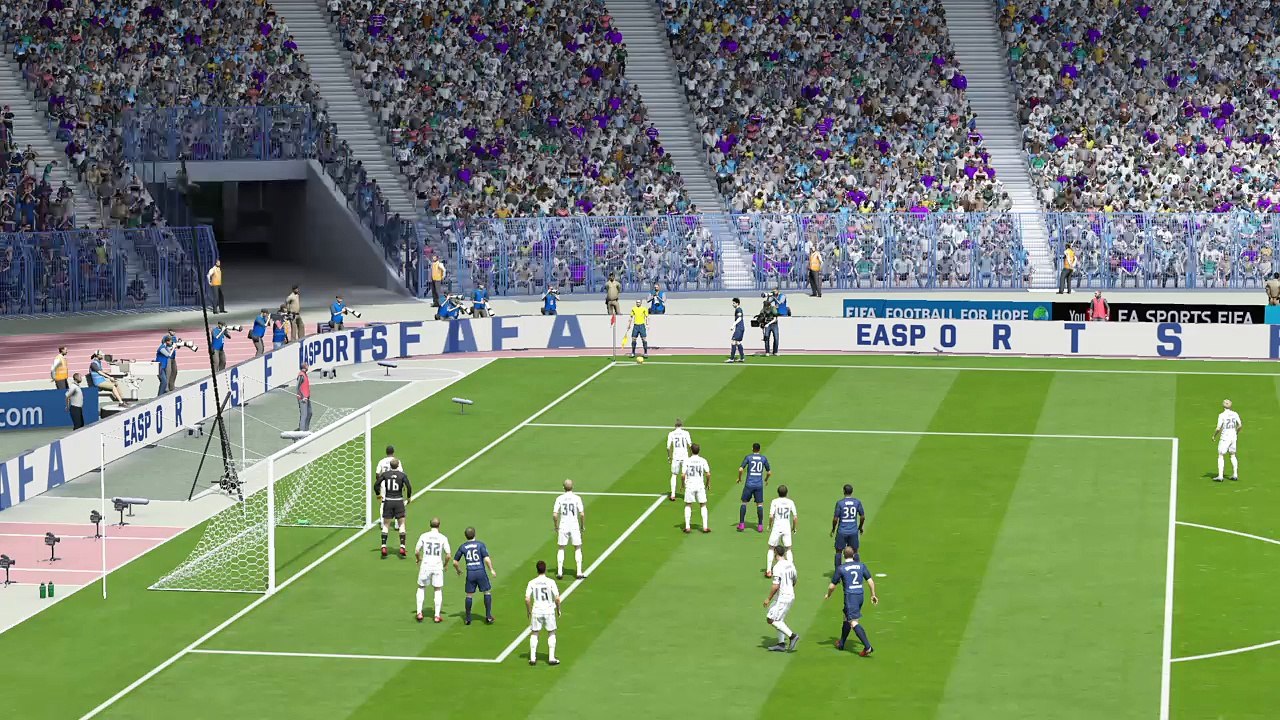 FIFA 16 Partita carriera 0-2 RMA - PSG, 2° T.#mjjdilandog