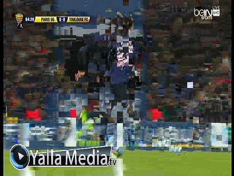 اهداف مباراة ( باريس سان جيرمان 2-0 تولوز ) نصف نهائى كأس الرابطة الفرنسية