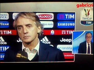 Download Video: Juventus Inter 3 0 - Mancini la Juve non ci ha messo in difficolta'